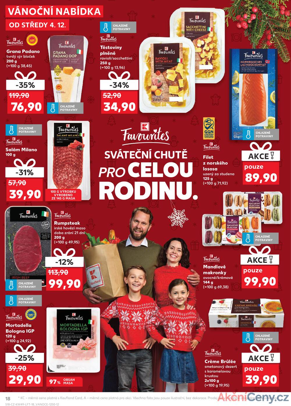 Leták Kaufland - Kaufland 4.12. - 10.12. - Kaufland - Lovosice (Siřejovická) - strana 18