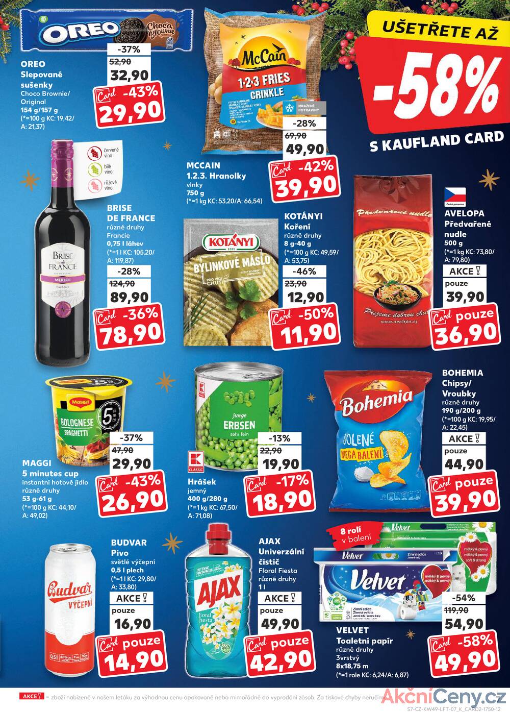 Leták Kaufland - Kaufland 4.12. - 10.12. - Kaufland - Nymburk - strana 7