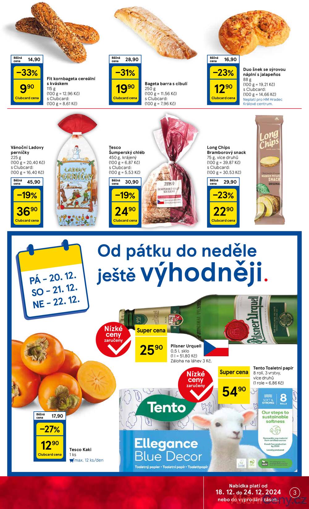 Leták Tesco - Tesco malé hypermarkety od 18.12. do 24.12.2024 - strana 3