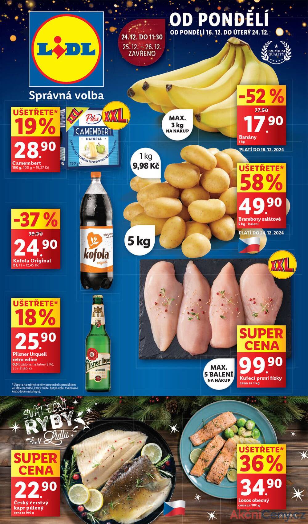 Leták Lidl - Lidl od 16.12. do 18.12.2024 - strana 1