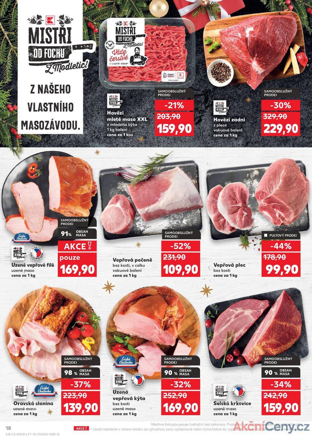 Leták Kaufland - Kaufland 18.12. - 24.12. - Kaufland - Domažlice - strana 18