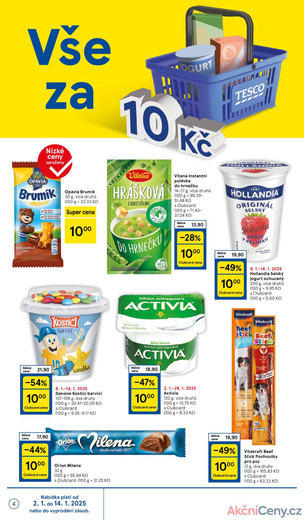 Leták Tesco - Tesco supermarkety od 8.1. do 14.1.2025 - strana 4