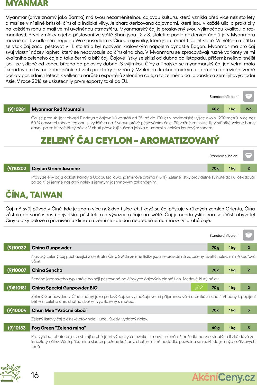 Leták Oxalis - čaj a káva
		  platný do 31.12.2025 - strana 18