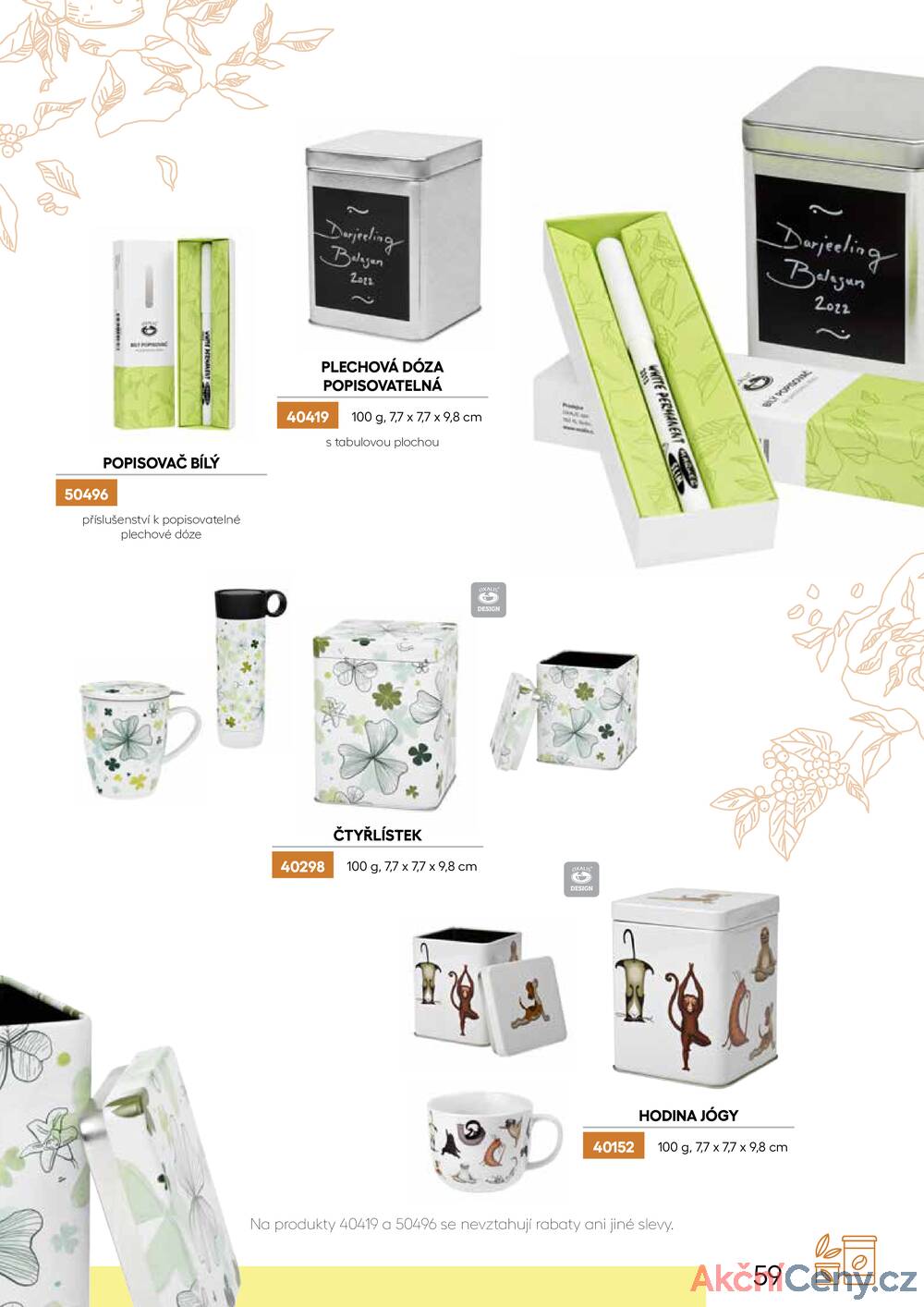 Leták Oxalis - čaj a káva
		  platný do 31.12.2025 - strana 61