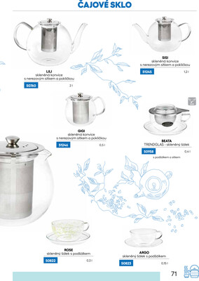 Leták Oxalis - čaj a káva
		  platný do 31.12.2025 - strana 73