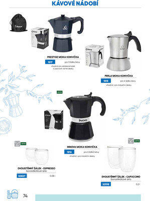 Leták Oxalis - čaj a káva
		  platný do 31.12.2025 - strana 76