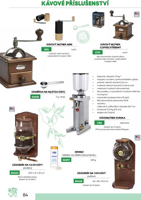 Leták Oxalis - čaj a káva
		  platný do 31.12.2025 - strana 86