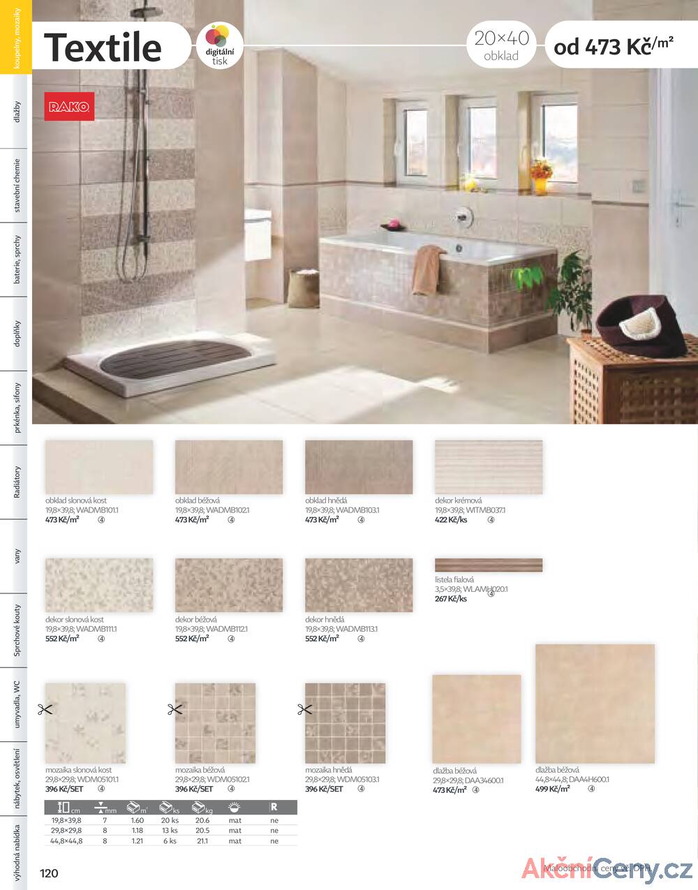 Leták Siko koupelny
platný do 31.12.2025 - strana 120