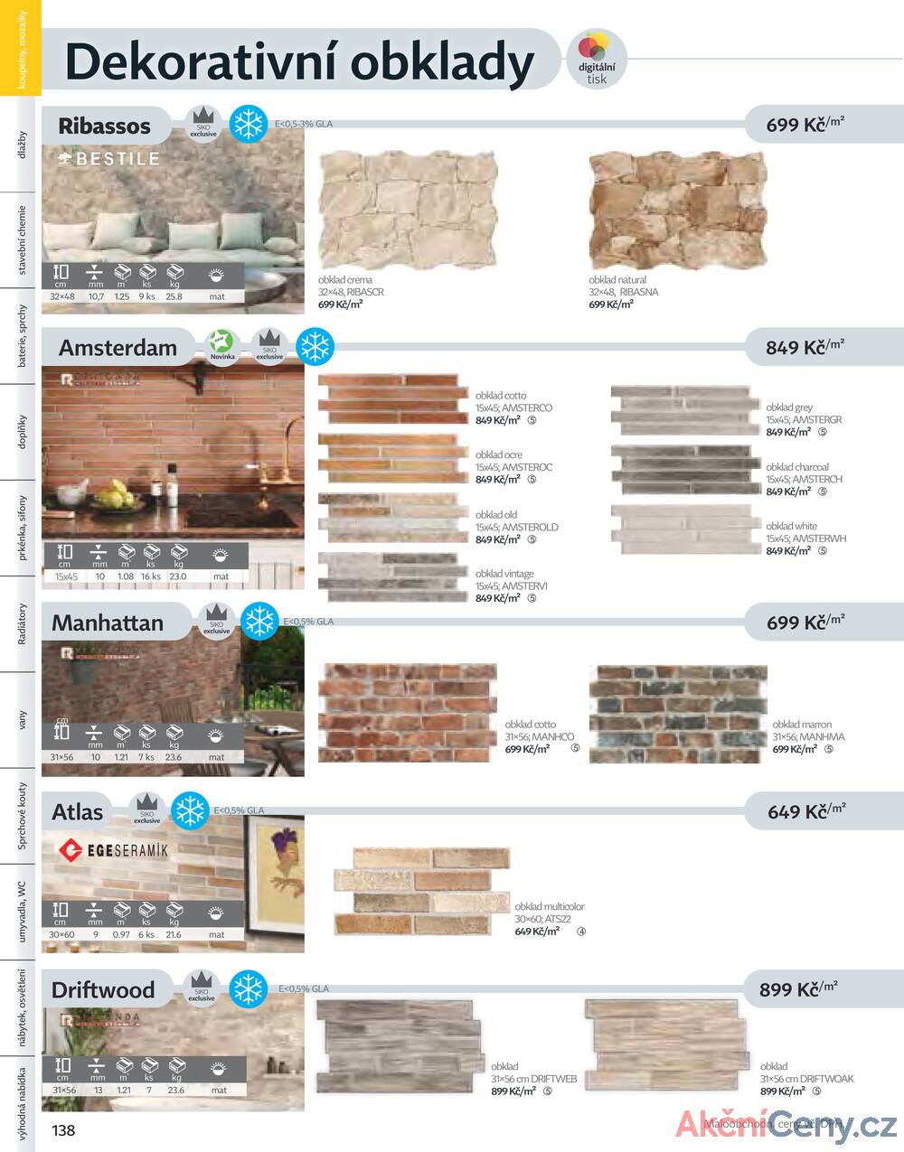 Leták Siko koupelny
platný do 31.12.2025 - strana 138