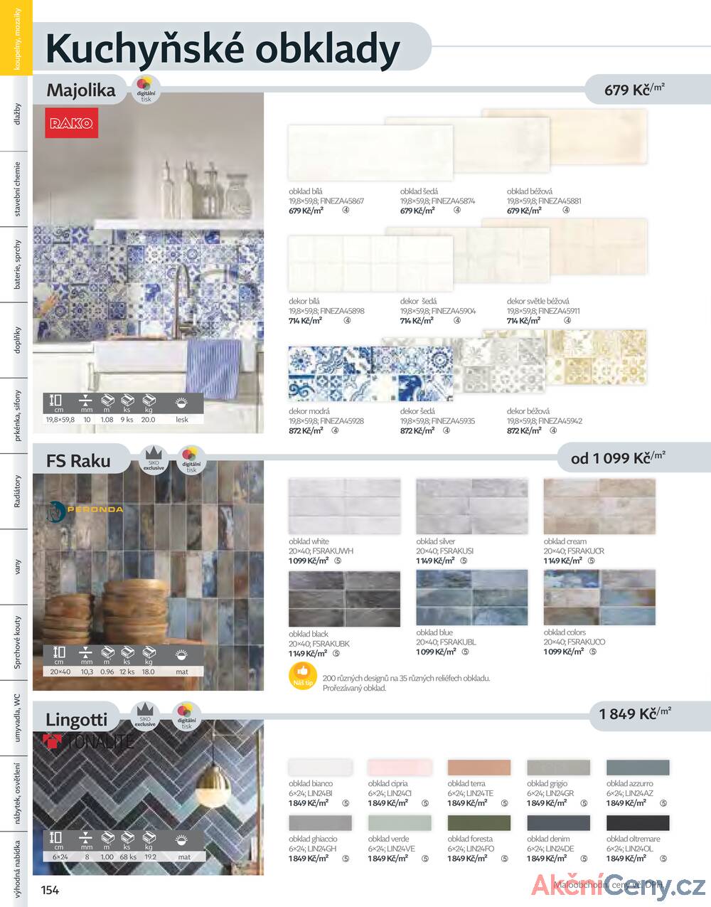 Leták Siko koupelny
platný do 31.12.2025 - strana 154