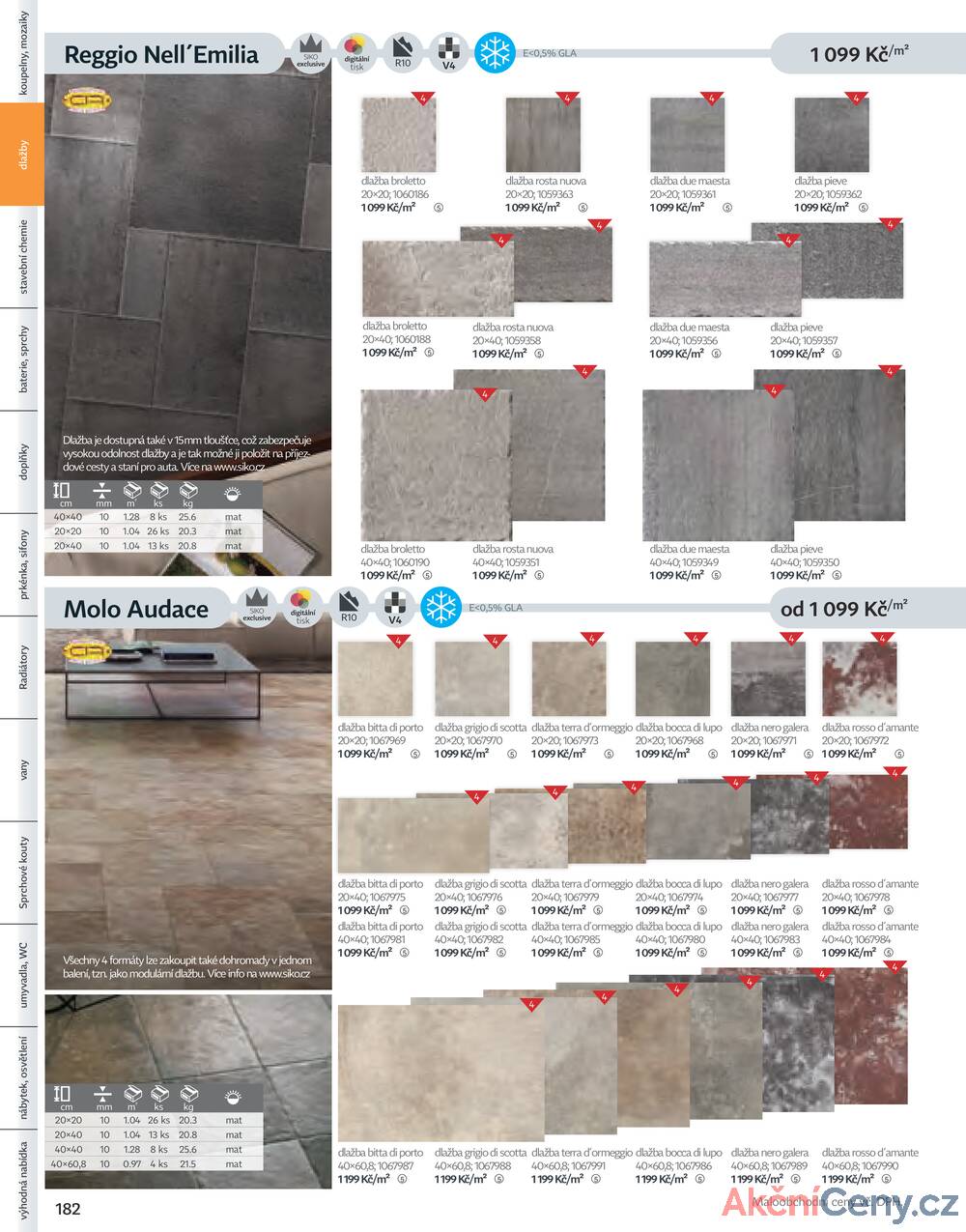 Leták Siko koupelny
platný do 31.12.2025 - strana 182