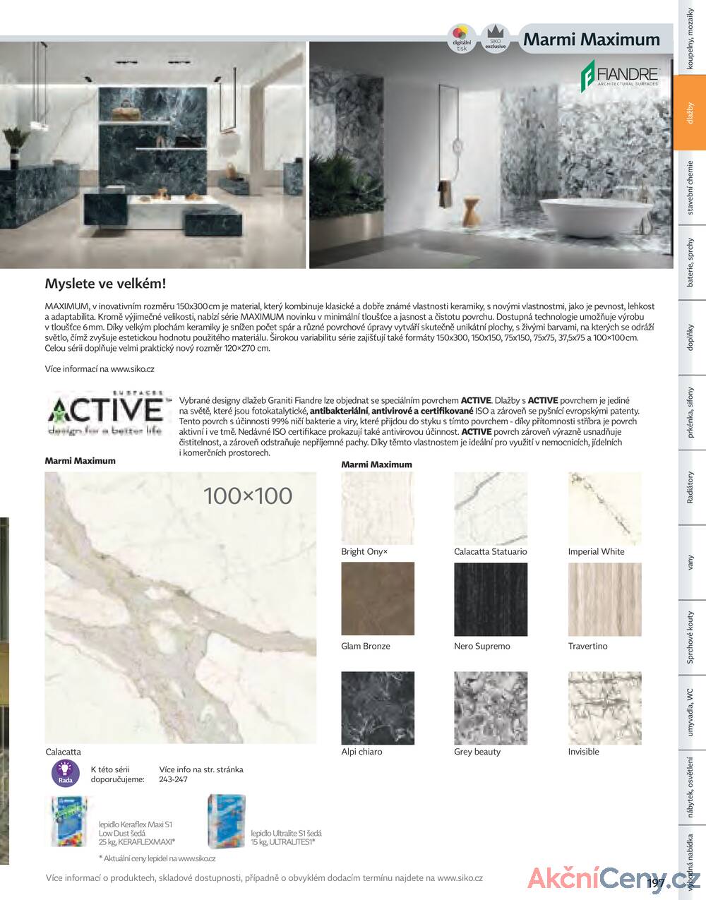 Leták Siko koupelny
platný do 31.12.2025 - strana 197