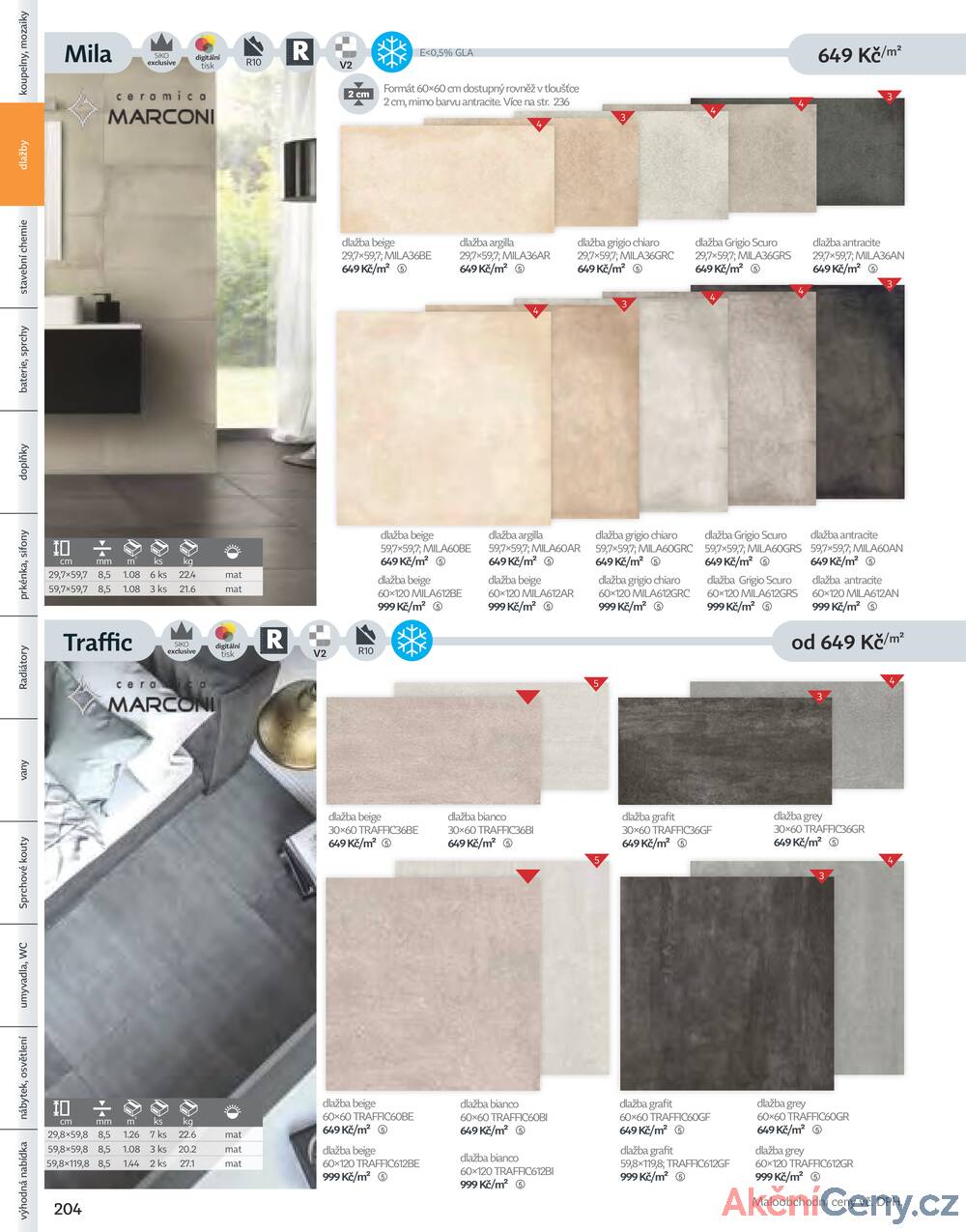 Leták Siko koupelny
platný do 31.12.2025 - strana 204