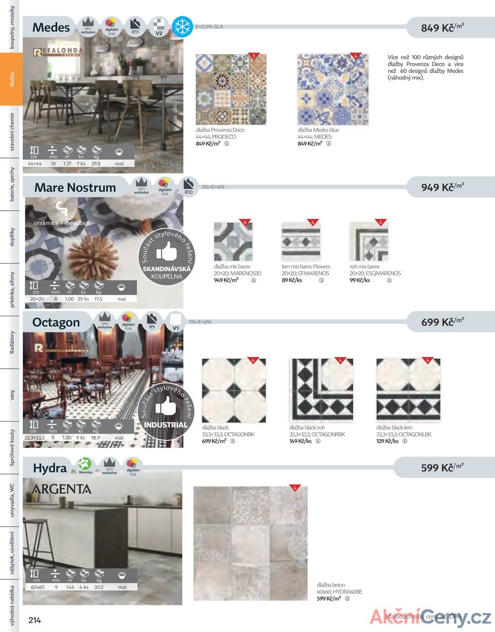 Leták Siko koupelny
platný do 31.12.2025 - strana 214
