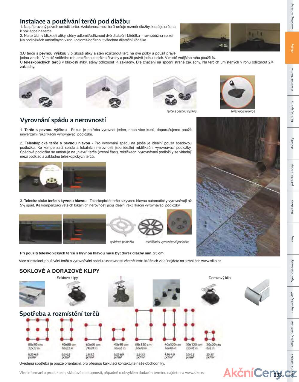 Leták Siko koupelny
platný do 31.12.2025 - strana 233