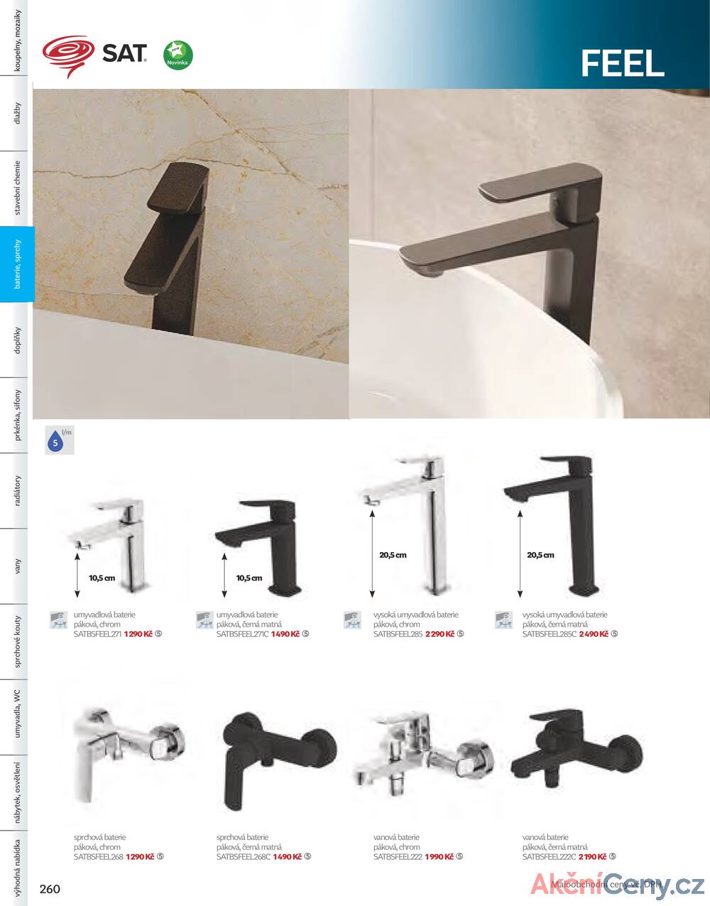 Leták Siko koupelny
platný do 31.12.2025 - strana 260
