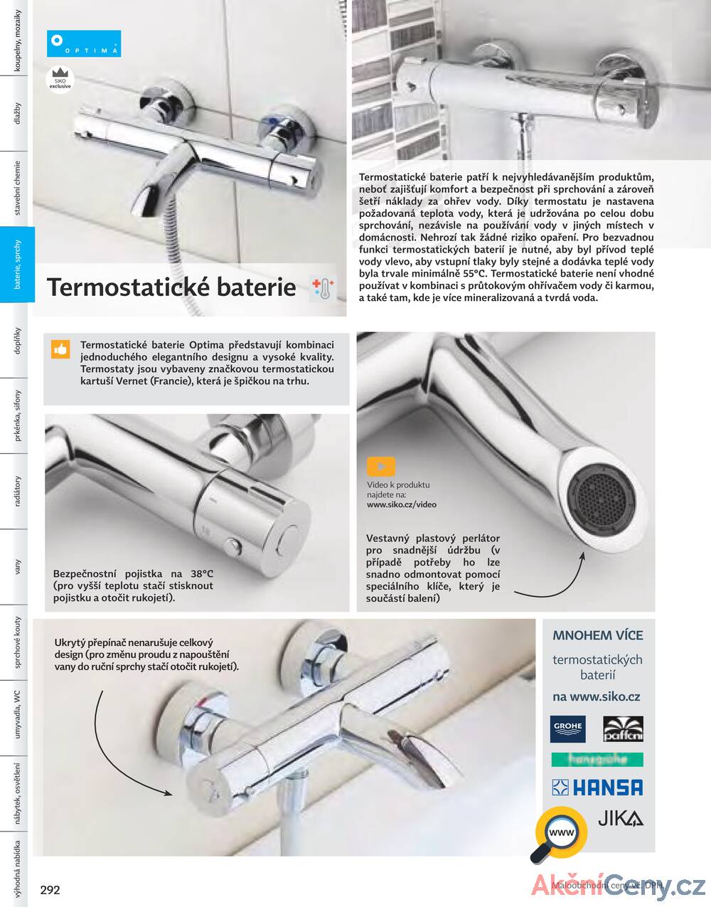 Leták Siko koupelny
platný do 31.12.2025 - strana 292