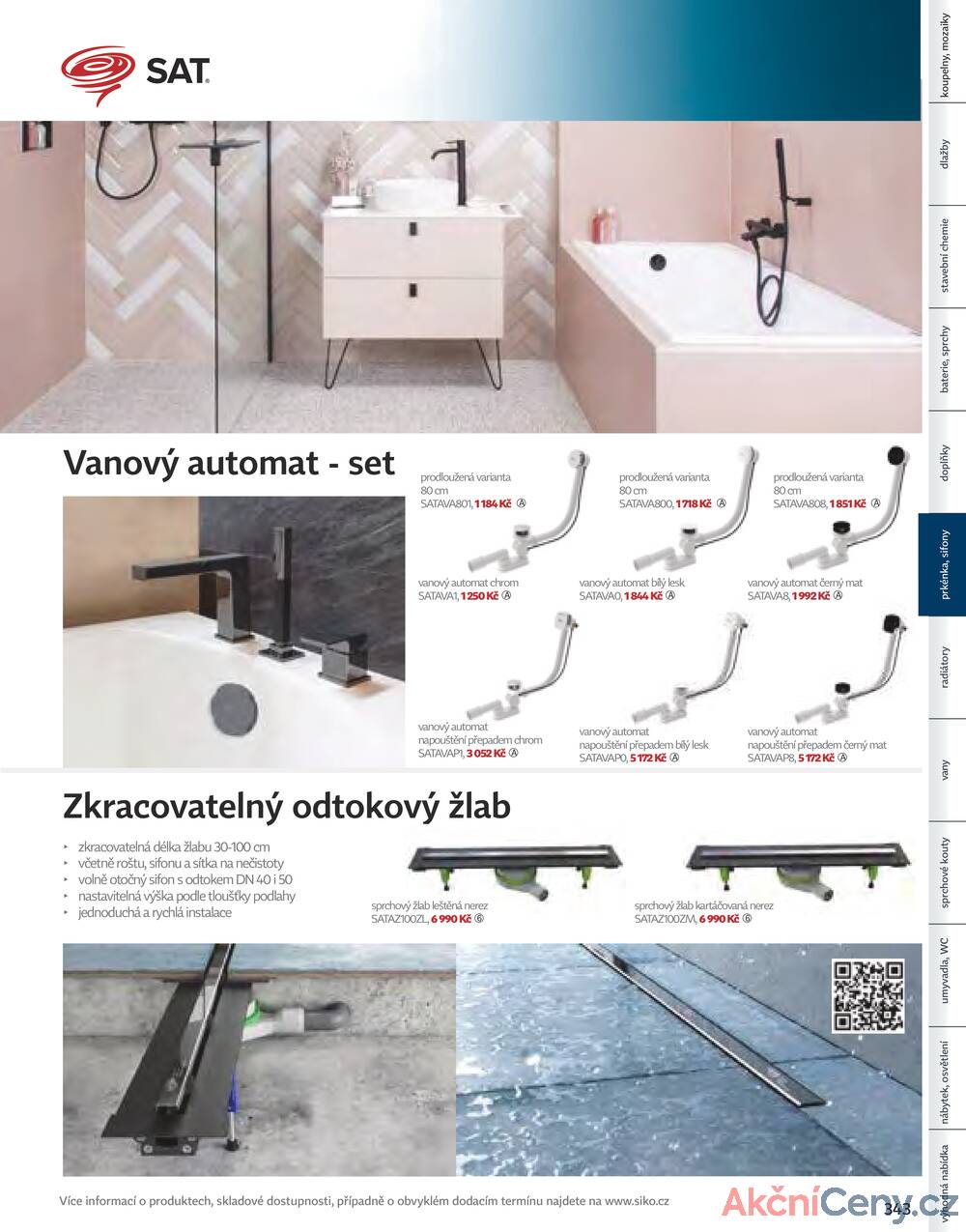 Leták Siko koupelny
platný do 31.12.2025 - strana 343