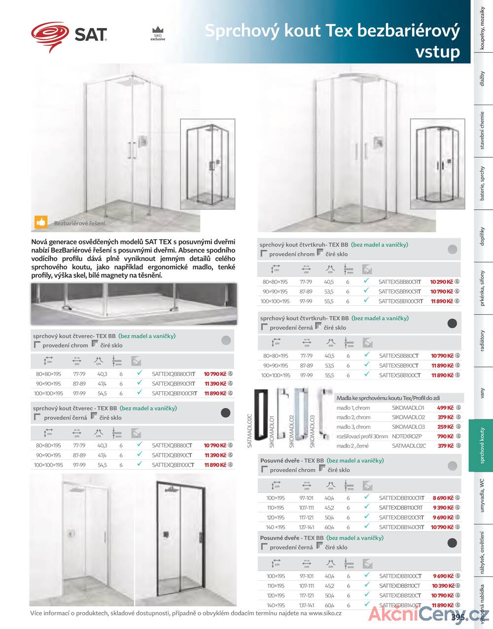 Leták Siko koupelny
platný do 31.12.2025 - strana 397