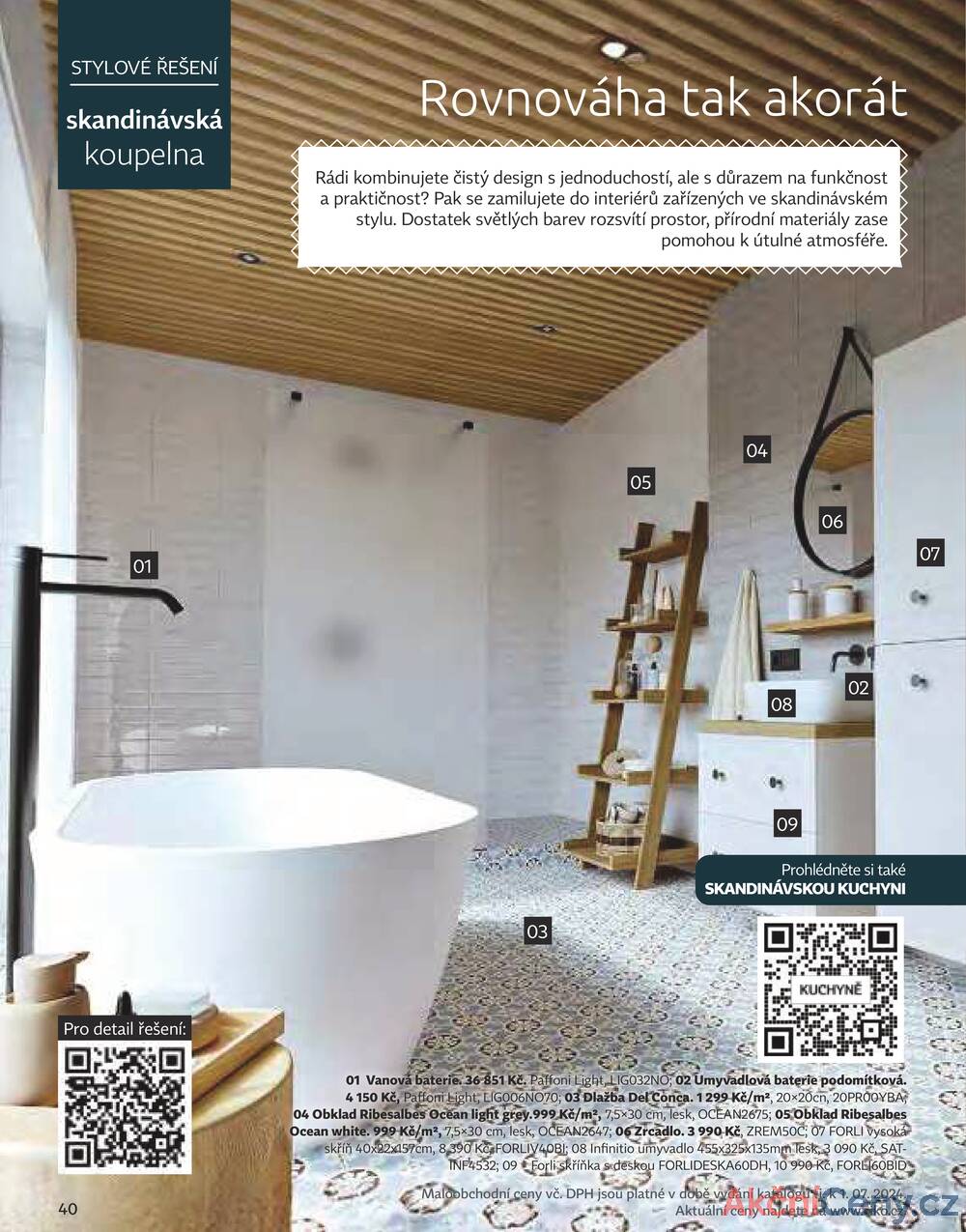 Leták Siko koupelny
platný do 31.12.2025 - strana 40