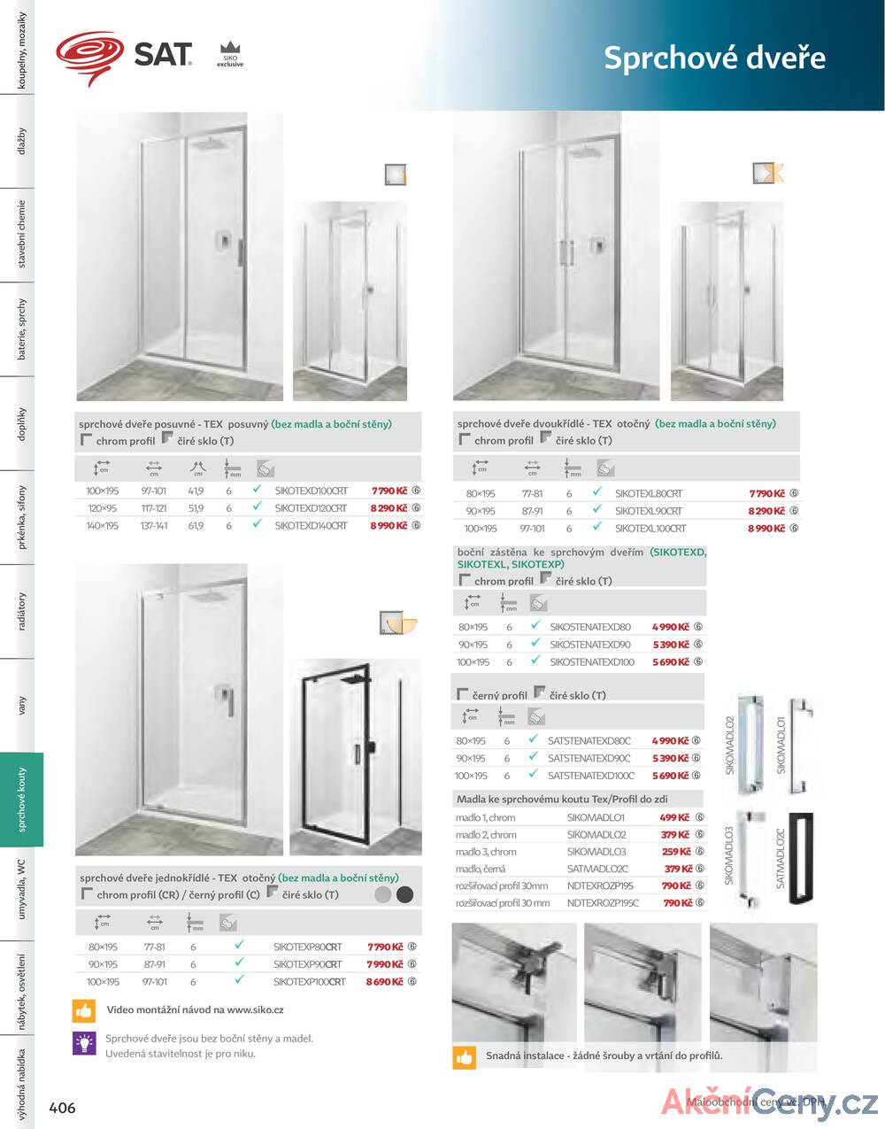 Leták Siko koupelny
platný do 31.12.2025 - strana 408
