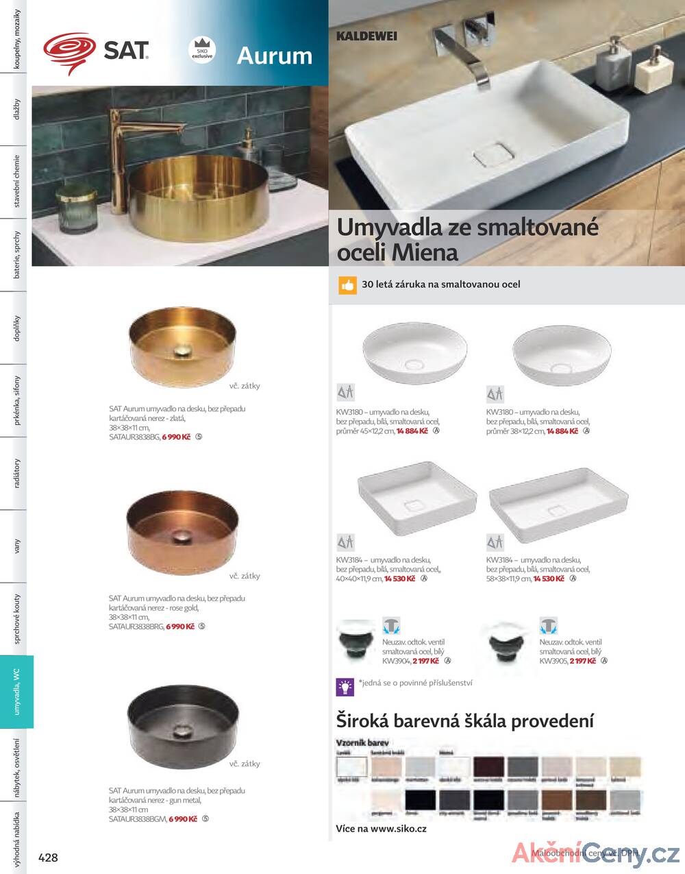 Leták Siko koupelny
platný do 31.12.2025 - strana 432