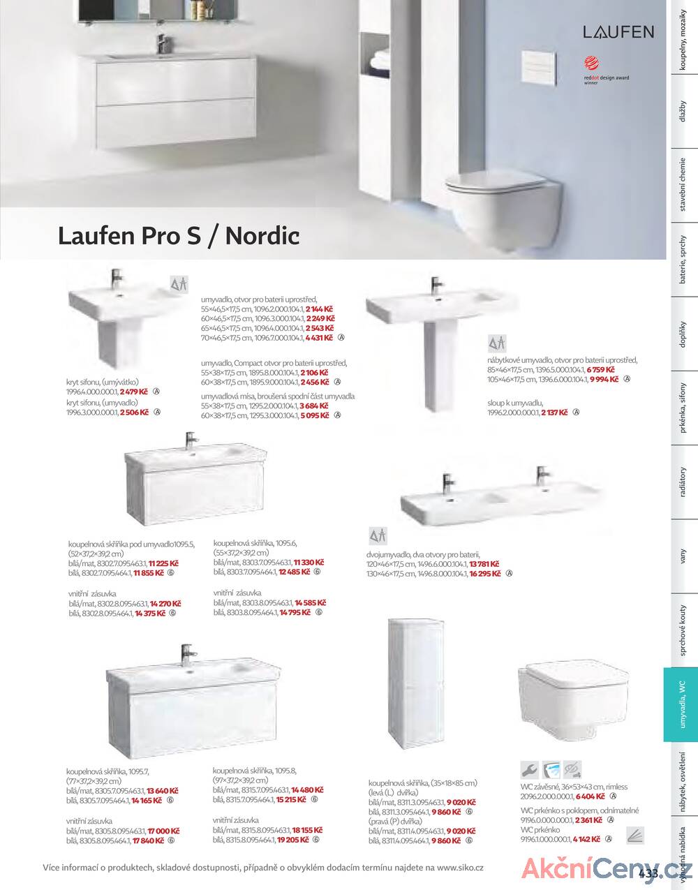 Leták Siko koupelny
platný do 31.12.2025 - strana 437