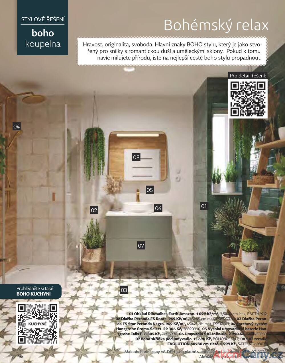 Leták Siko koupelny
platný do 31.12.2025 - strana 46
