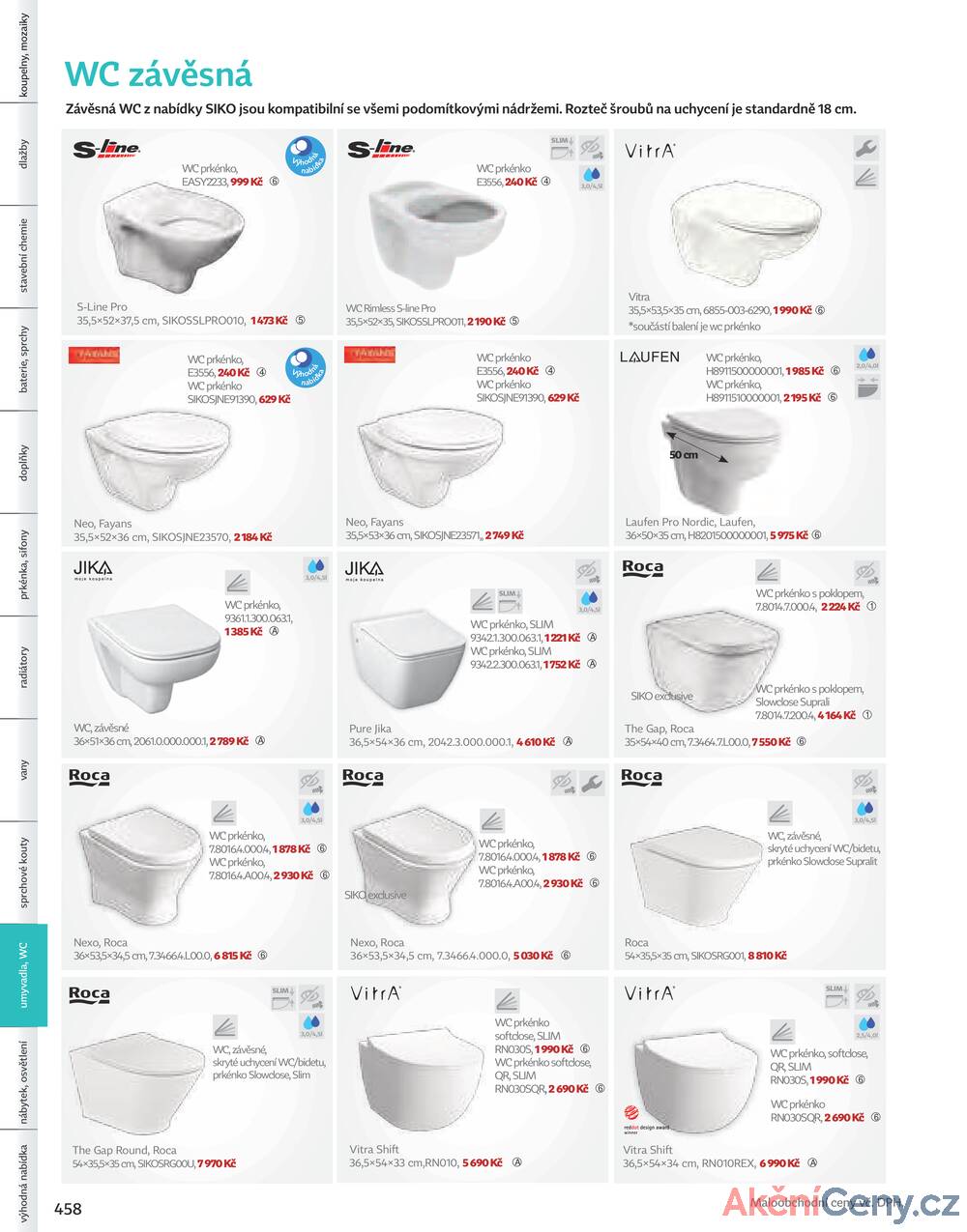 Leták Siko koupelny
platný do 31.12.2025 - strana 462