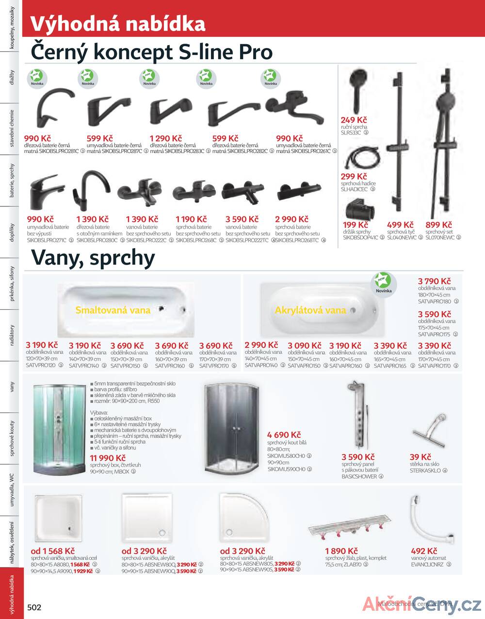 Leták Siko koupelny
platný do 31.12.2025 - strana 508