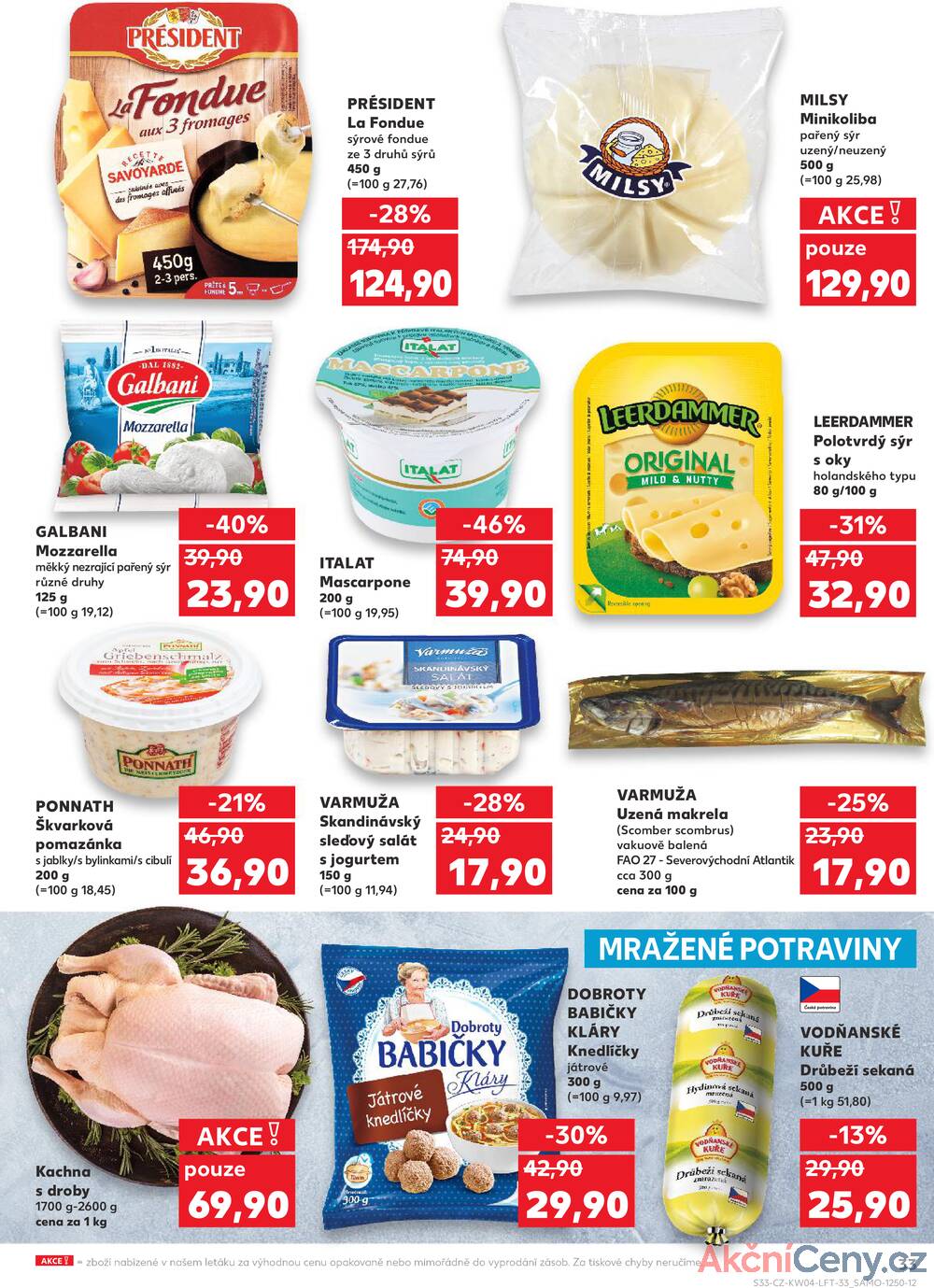 Leták Kaufland - Kaufland 22.1. - 28.1. - Kaufland - Prostějov (Olomoucká) - strana 33