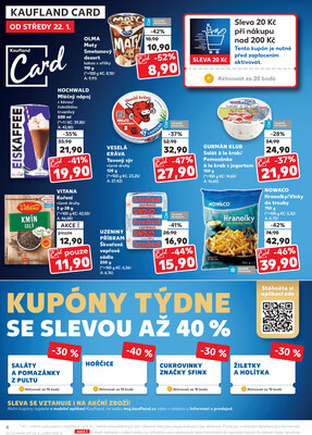 Kaufland 22.1. - 28.1. - Kaufland - Prostějov (Olomoucká)