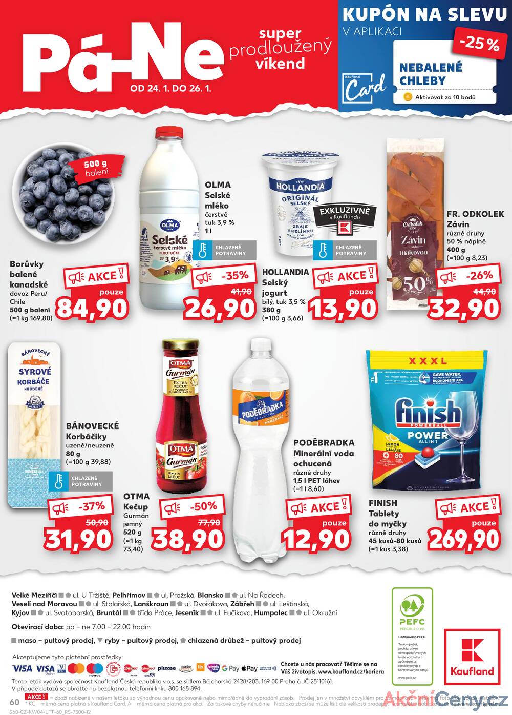 Leták Kaufland - Kaufland 22.1. - 28.1. - Kaufland Humpolec - strana 60