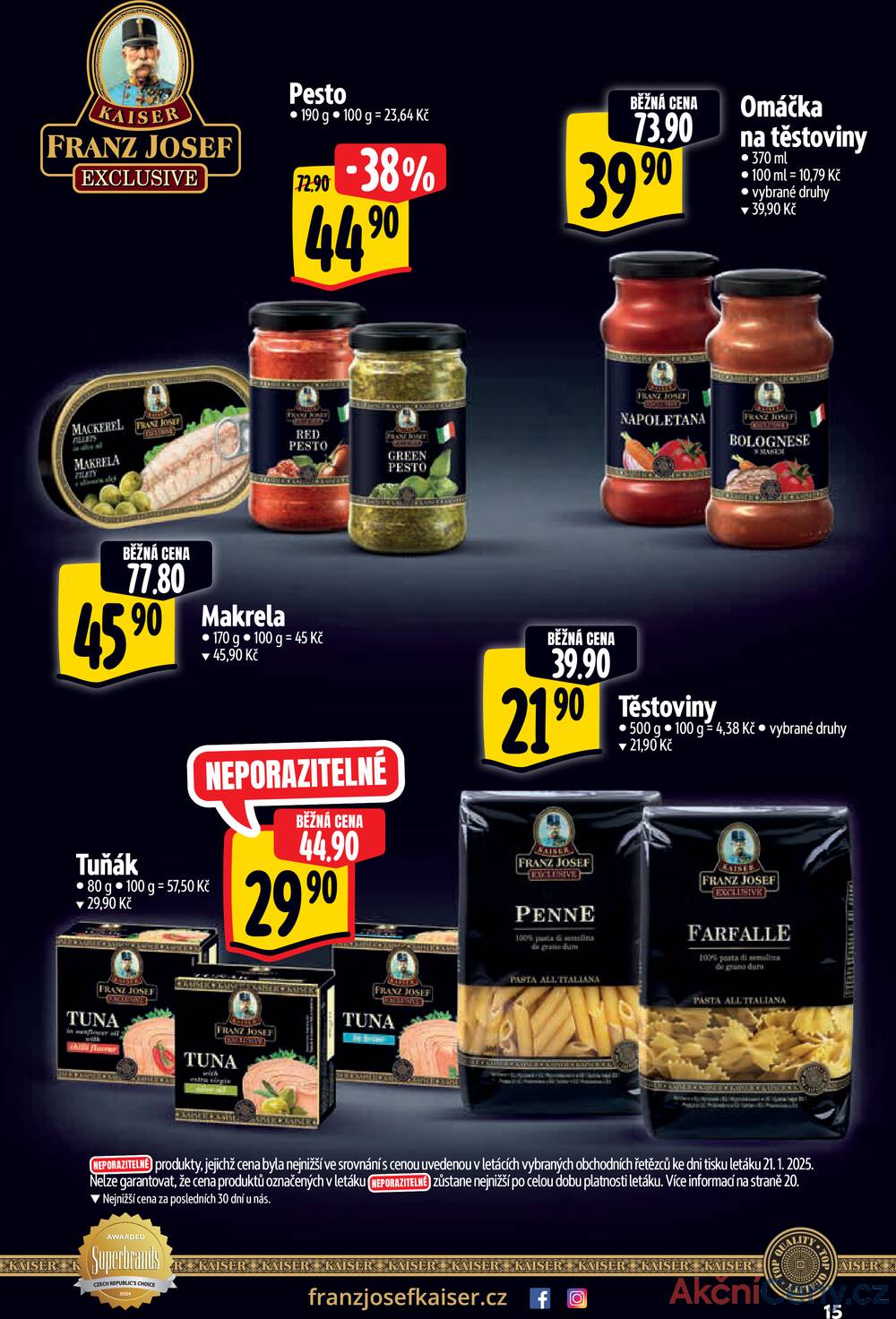 Leták Albert - Albert  Hypermarket katalog Brand od 29.1. do 11.2.2025 - strana 15