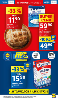 Lidl Čtvrtek od 30.1. do 2.2.2025