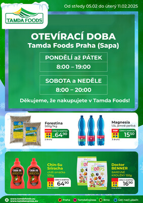 Tamda Foods od 5.2. do 11.2.2025