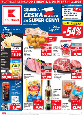 Leták Kaufland 5.2. - 11.2. - Kaufland - Havlíčkův Brod