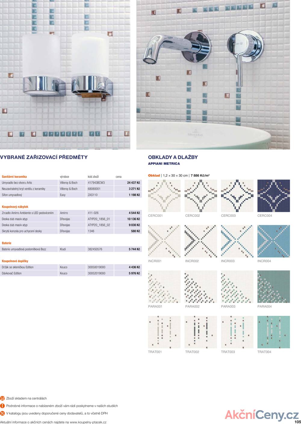 Leták Koupelny Ptáček
		  platný do 31.12.2025 - strana 105