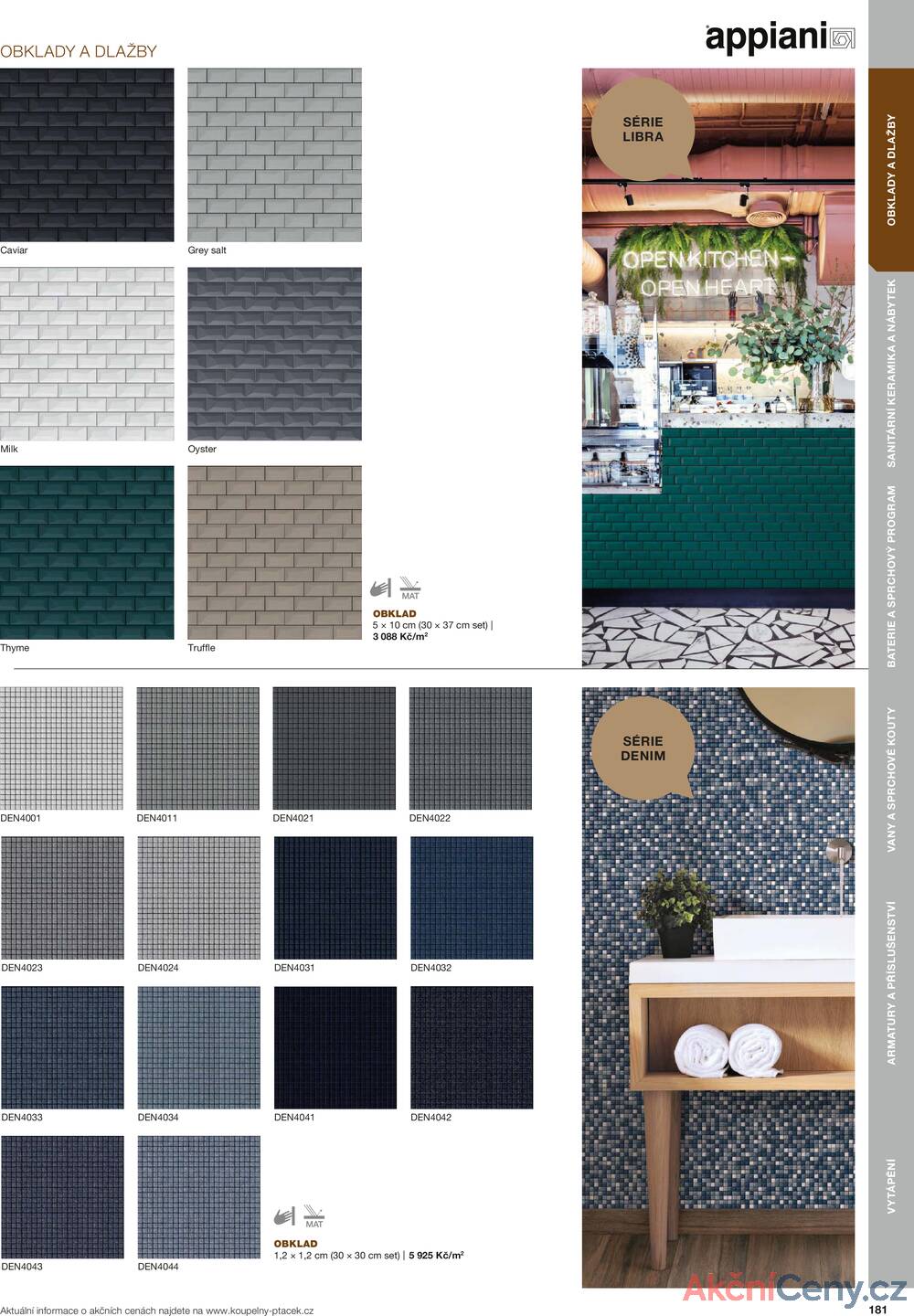 Leták Koupelny Ptáček
		  platný do 31.12.2025 - strana 181