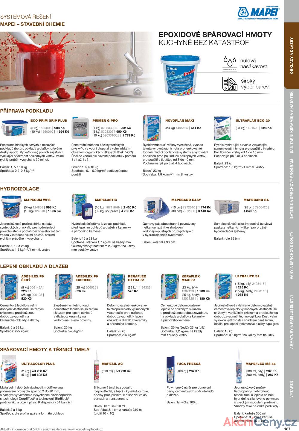 Leták Koupelny Ptáček
		  platný do 31.12.2025 - strana 187