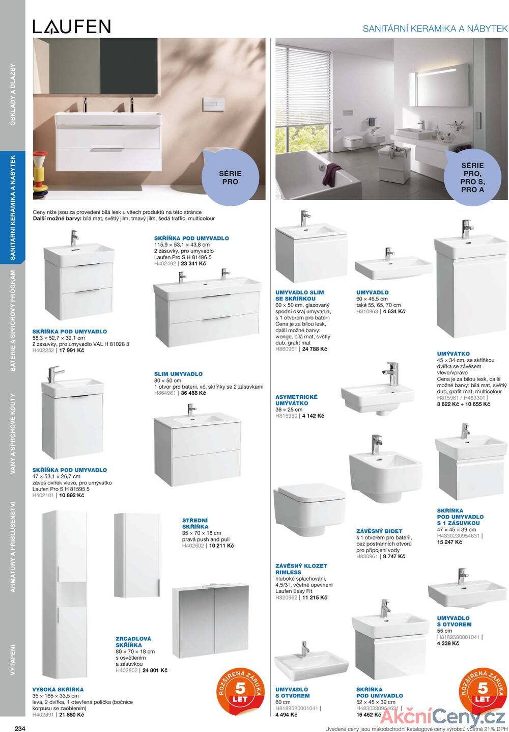 Leták Koupelny Ptáček
		  platný do 31.12.2025 - strana 234