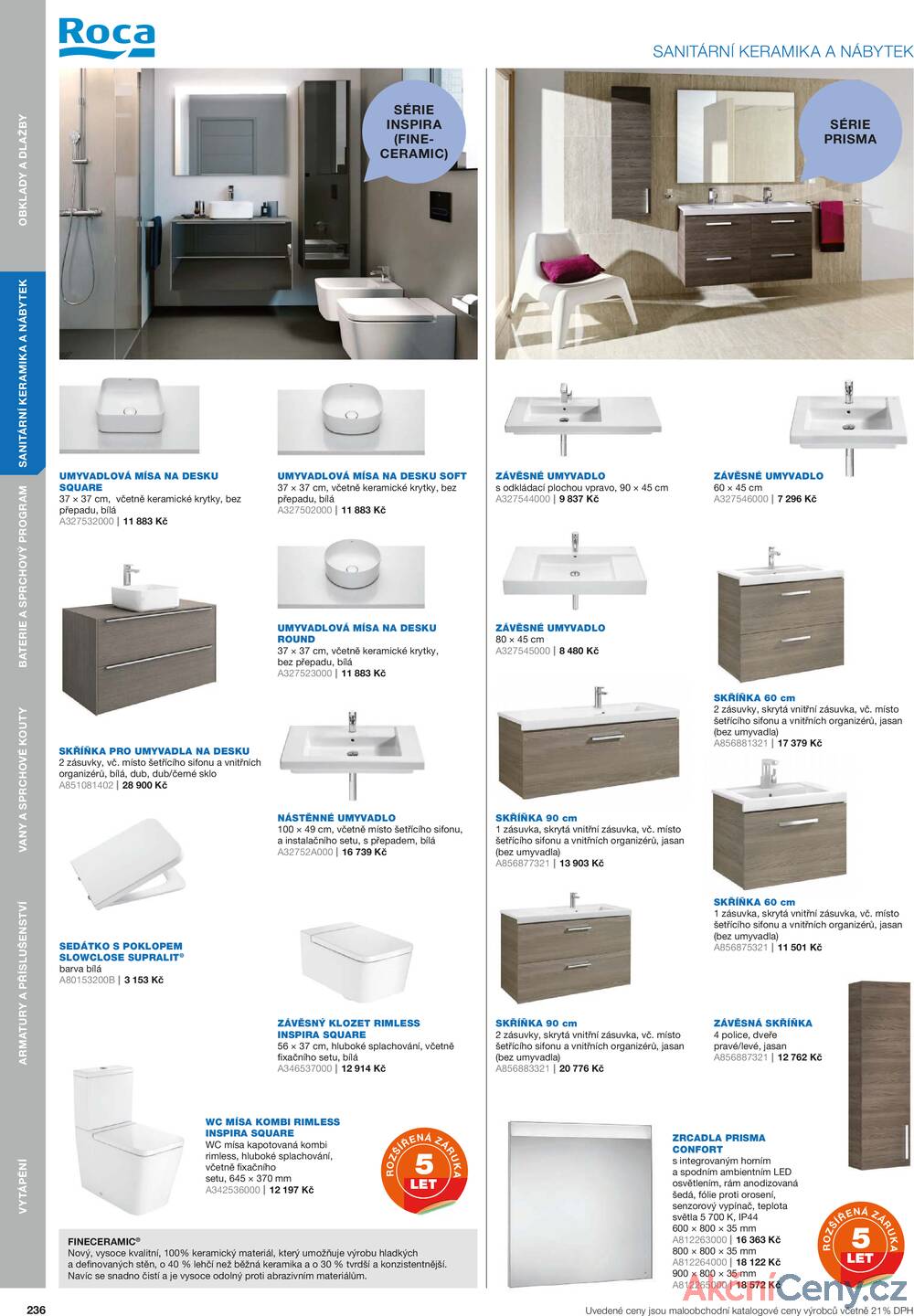 Leták Koupelny Ptáček
		  platný do 31.12.2025 - strana 236