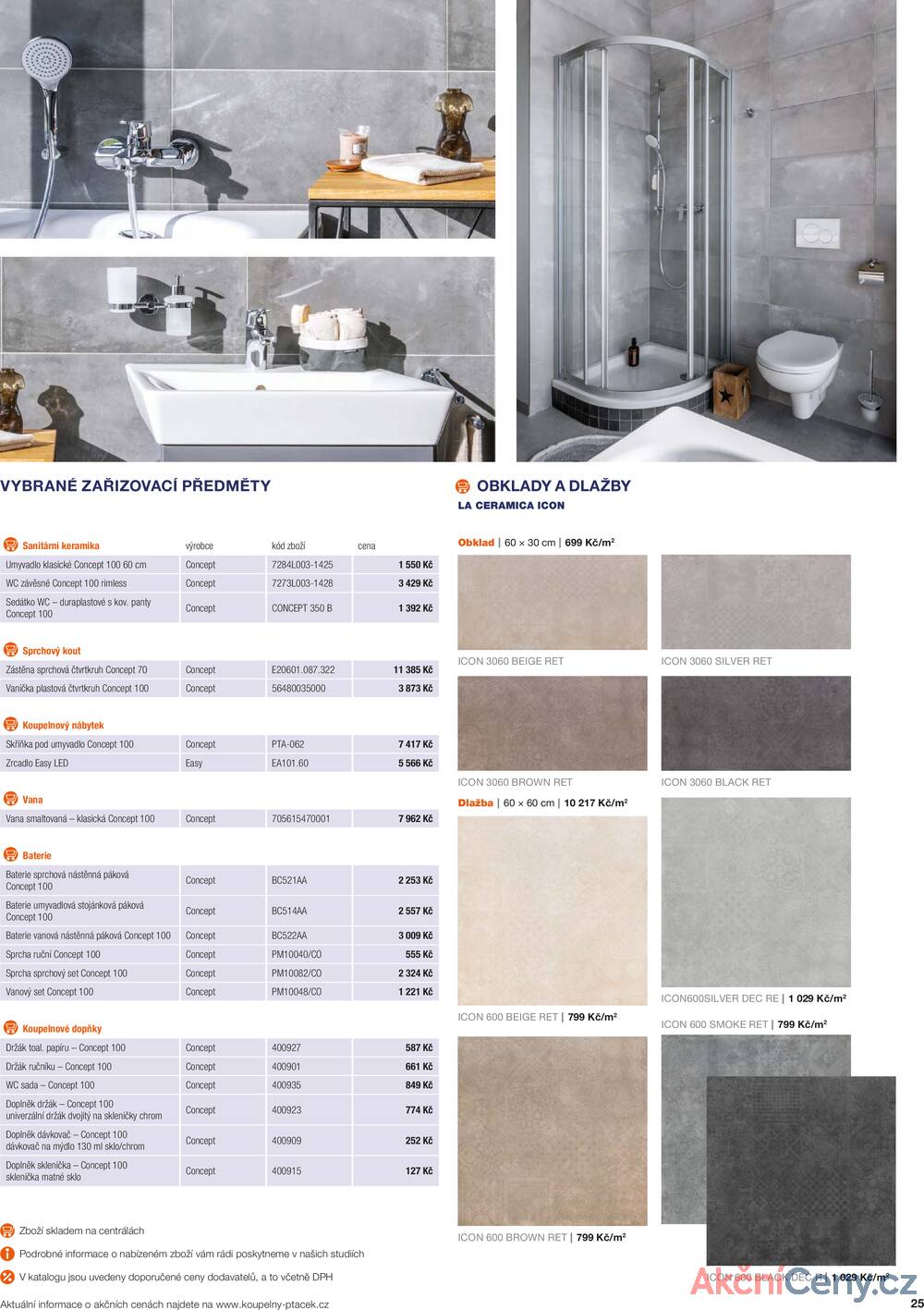 Leták Koupelny Ptáček
		  platný do 31.12.2025 - strana 25