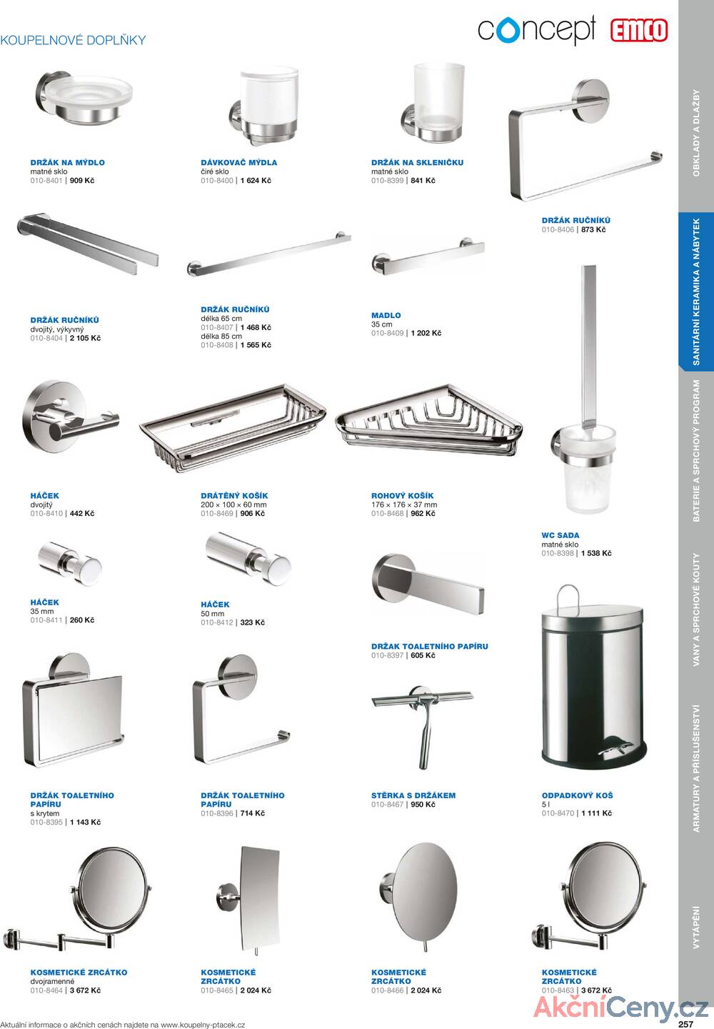 Leták Koupelny Ptáček
		  platný do 31.12.2025 - strana 257