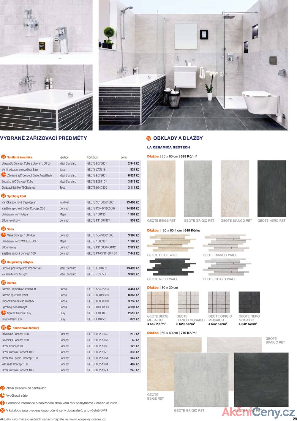 Leták Koupelny Ptáček
		  platný do 31.12.2025 - strana 29