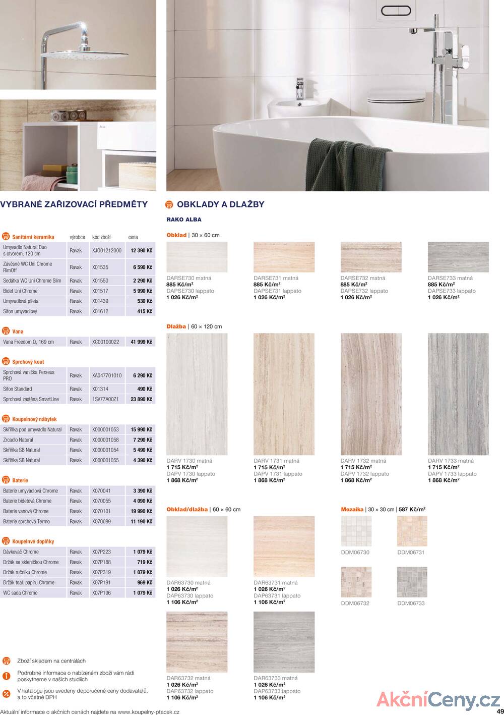 Leták Koupelny Ptáček
		  platný do 31.12.2025 - strana 49