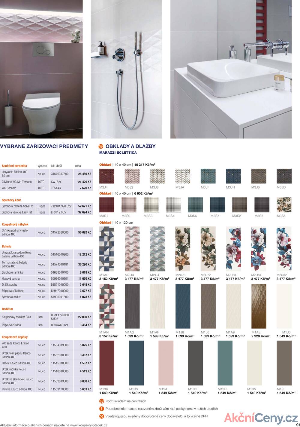 Leták Koupelny Ptáček
		  platný do 31.12.2025 - strana 91