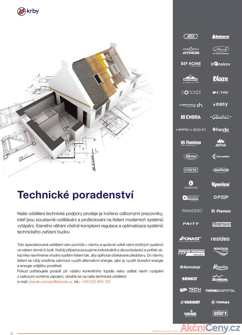 Leták Koupelny Ptáček
platný do 31.12.2025 - strana 8