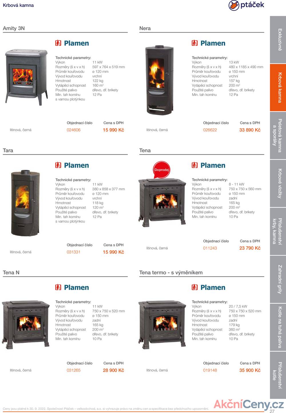 Leták Koupelny Ptáček
platný do 31.12.2025 - strana 27