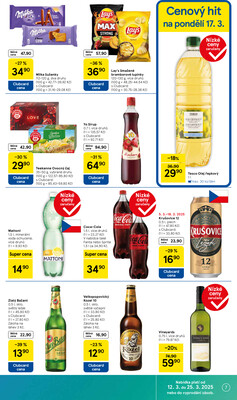 Tesco supermarkety od 12.3. do 18.3.2025